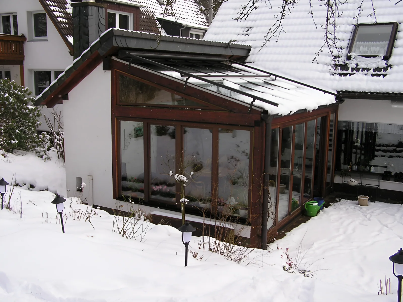 Realisierung Wintergarten mit Keller