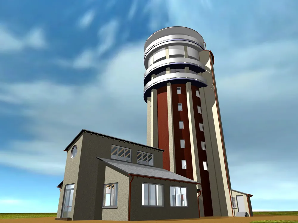 Wohnturm Umbauplanung